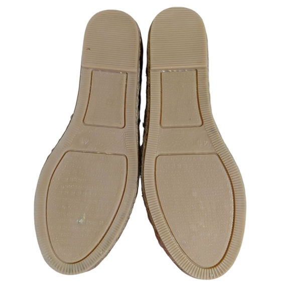 NEW VISCATA Barcelona Black Platform Canvas Espadrilles Womem's size 9.5 - Picture 7 of 10